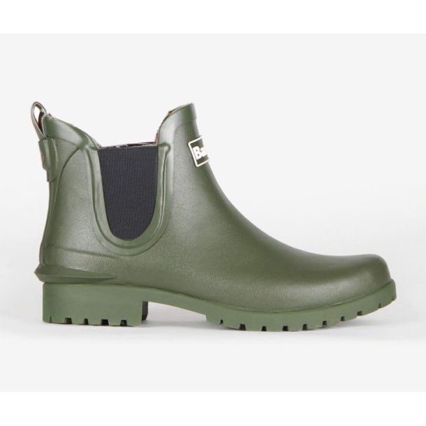 BARBOUR WILTON KORT GUMMIST�VLE, OLIVE