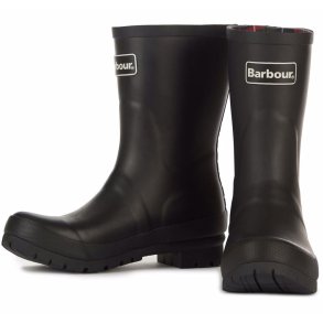 BARBOUR BANBURY MID-CUT GUMMISTVLE, SORT