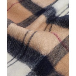 BARBOUR WOOL AND CASHMERE TARTAN SCARF