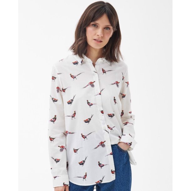 BARBOUR SAFARI SHIRT OFF WHITE COUNTRY