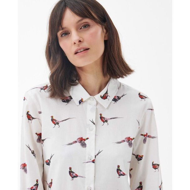 BARBOUR SAFARI SHIRT OFF WHITE COUNTRY