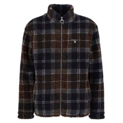 BARBOUR FLEECE ZIP THROUGH TARTAN