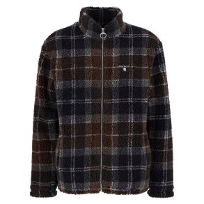 BARBOUR FLEECE ZIP THROUGH TARTAN