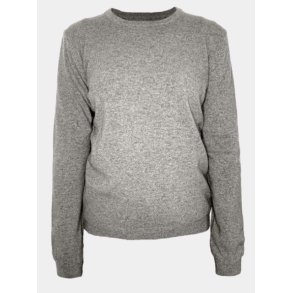 A NEW STORY DAISY SWEATER CREW NECK, D.GREY