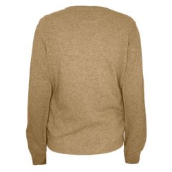 A NEW STORY DAISY SWEATER CREW NECK CAMEL
