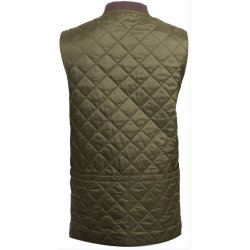 BARBOUR KEEPERSWEARE GILET VEST, OLIVE