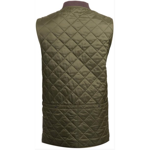 BARBOUR KEEPERSWEARE GILET VEST, OLIVE