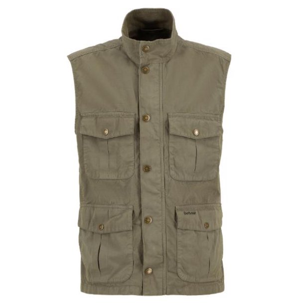 BARBOUR CASUAL CORBRIDGE GILET, OLIVE