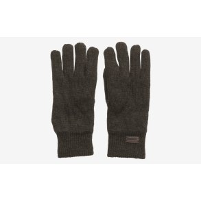 BARBOUR CARLTON STRIK HANDSKE - GR�N - ONE SIZE