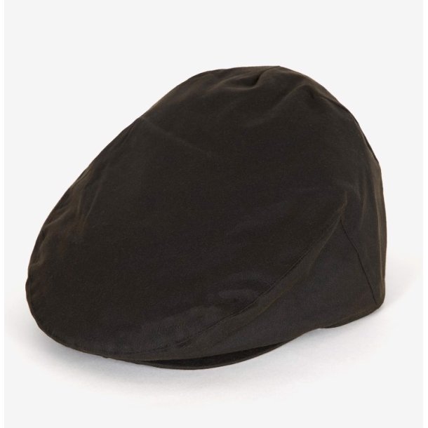 BARBOUR WAX FLAT CAP OLIVE
