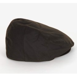 BARBOUR WAX FLAT CAP OLIVE
