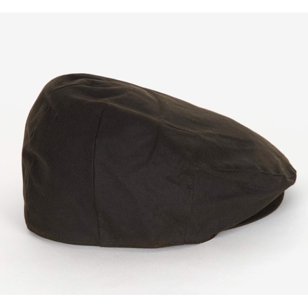 BARBOUR WAX FLAT CAP OLIVE