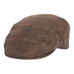 BARBOUR CRIEFF CAP, BROWN