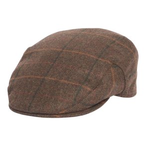 BARBOUR CRIEFF CAP, BROWN