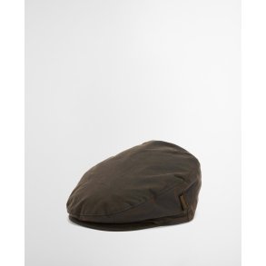 BARBOUR CHEVIOT WAX CAP, OLIVE