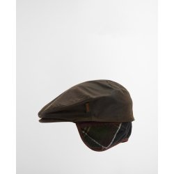 BARBOUR CHEVIOT WAX CAP, OLIVE