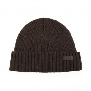 BARBOUR CARLTON BEANIE, GREEN