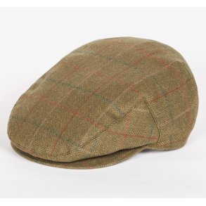 BARBOUR MOOR WP CAP, OLIVE/BROWN