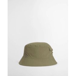 BARBOUR TRACKER SHOWERPROOF BUCKET HAT, OLIVE