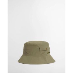 BARBOUR TRACKER SHOWERPROOF BUCKET HAT, OLIVE