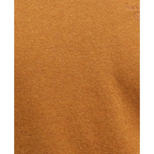 BARBOUR ESSENTIAL CREW NECK SWEATER, COPPER