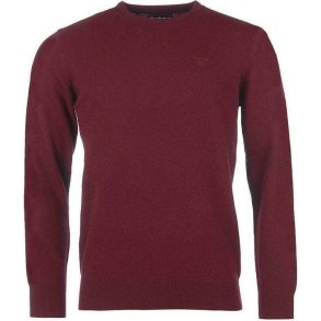 BARBOUR ESSENTIAL C-NECK BLUSE RUBY