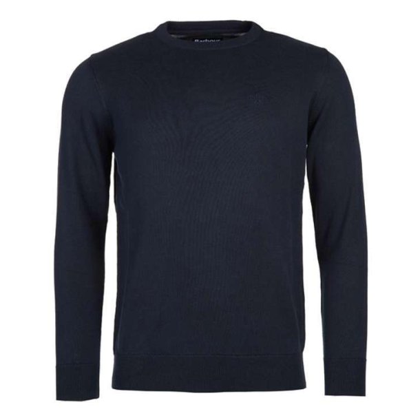 BARBOUR PIMA CREW NECK, NAVY