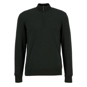 BARBOUR GAMLIN HALF ZIP, OLIVE