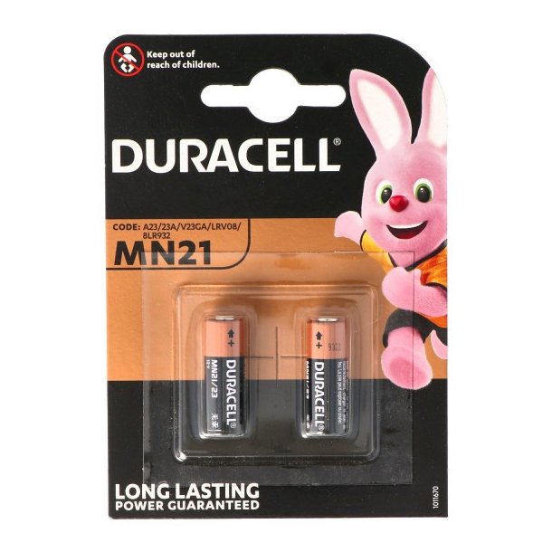 DURACELL MN21. A23/23A/V23GA/LRV08