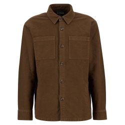 BARBOUR REGULAR MOLESKIN OVERSHIRT, SAND