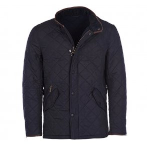 BARBOUR POWELL QUILT, NAVY