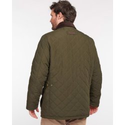 BARBOUR BURTON QUILT, GRN