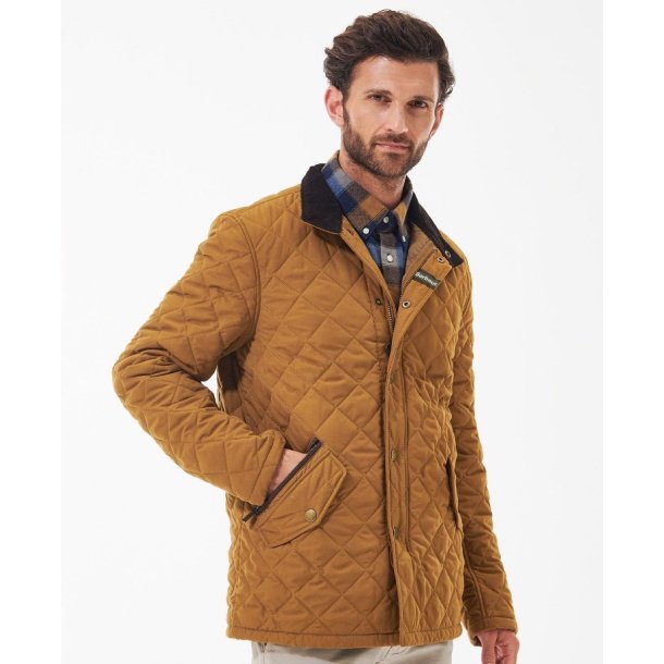 BARBOUR WATERPROOF SHOVELER QUILT, CLAY