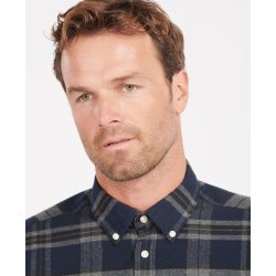 BARBOUR BETSOM TAILERED SHIRT. GR�-SORT