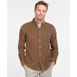BARBOUR RAMSEY TAILORED SKJORTE, BROWN