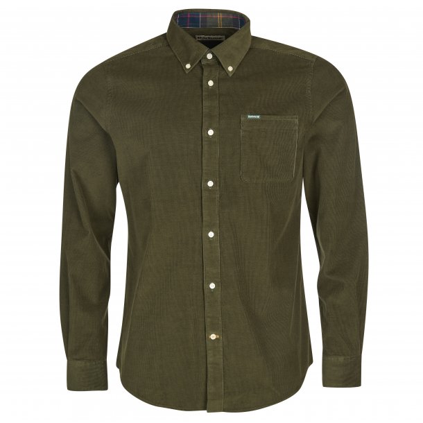 BARBOUR RAMSEY TAILORED SHIRT, FOREST