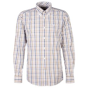 BARBOUR ELDON TALORED SHIRT, STONE