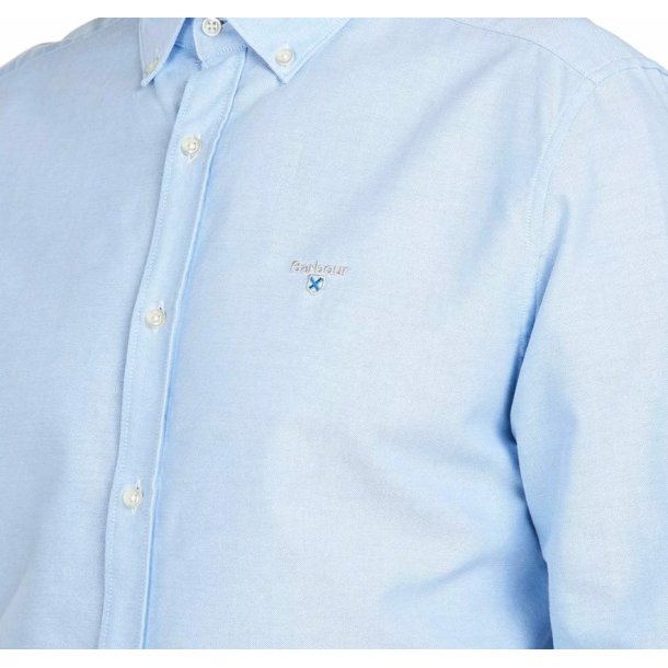 BARBOUR OXTOWN TAILORED SHIRT, SKY
