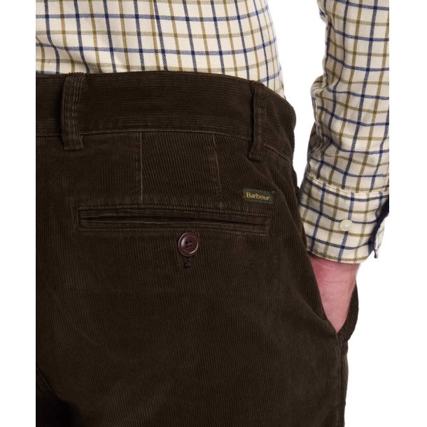 BARBOUR NEUSTON STRECH OLIVE BUKSER