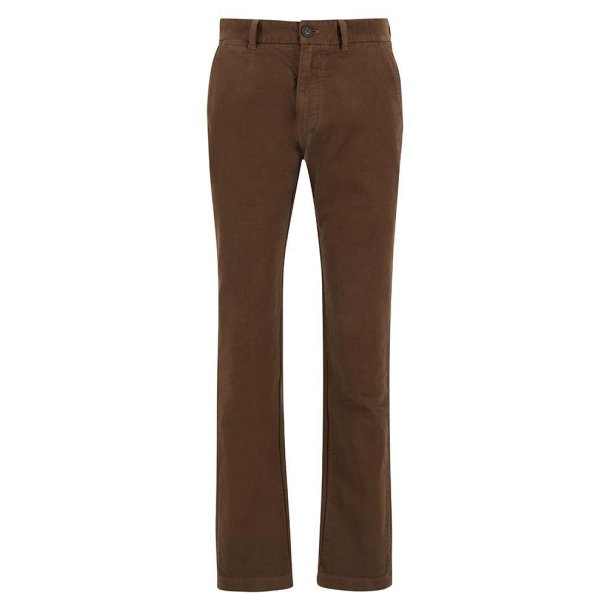 BARBOUR MOLESKIN TAILORED TROUSERS, D. SAND