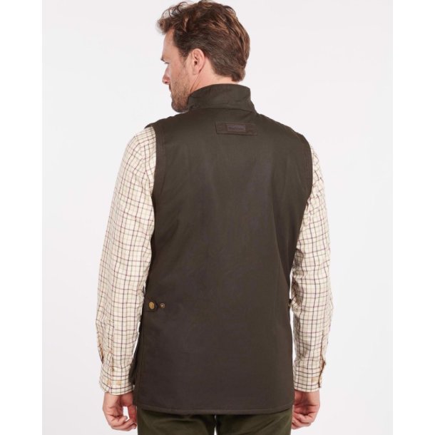 BARBOUR NEW WESTMORLAND VEST, OLIVE