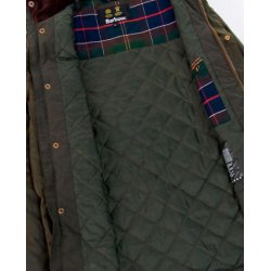 BARBOUR MALCOM WAX JAKKE, OLIVE
