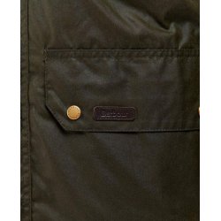 BARBOUR MALCOM WAX JAKKE, OLIVE
