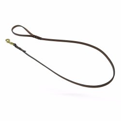 REY PAVON HUNDELINE L�DER 78CM CHOKO