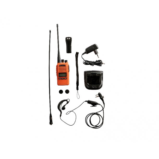 NORDHUNT RADIO HUNTING PAKKE, ORANGE