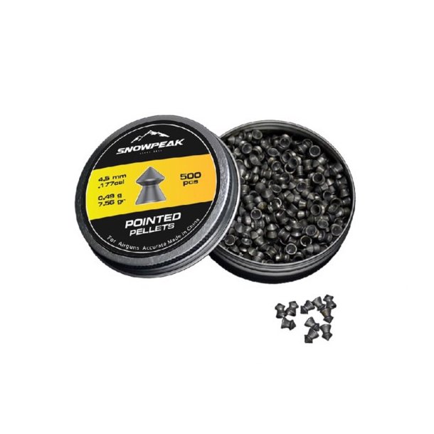 SNOWPEAK POINTED PELLETS 4,5MM 0,49G