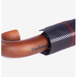 BARBOUR TARTAN MINI PARAPLY