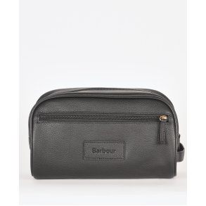 BARBOUR LEATHER WASHBAG