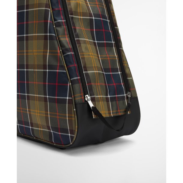BARBOUR TARTAN WELLINGTON BOOT BAG