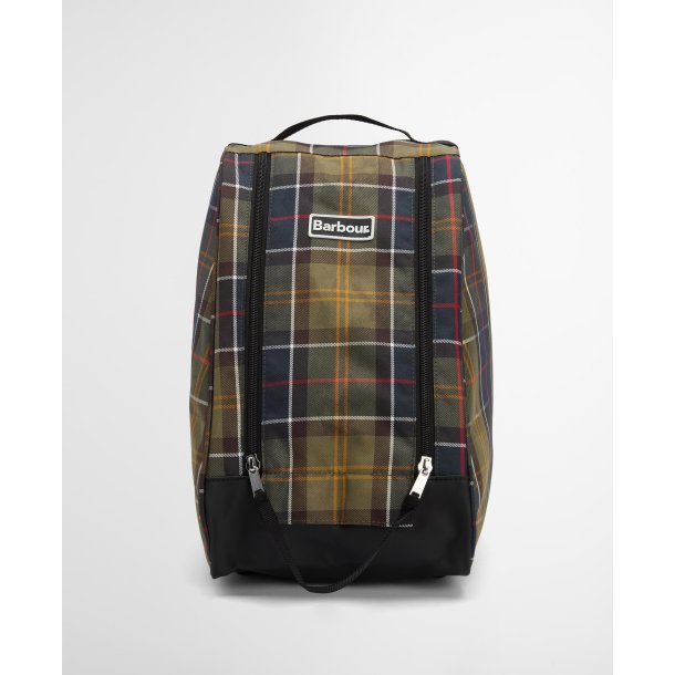 BARBOUR TARTAN BOOT BAG
